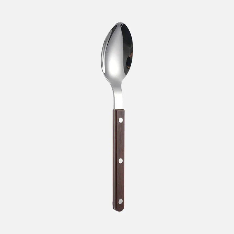 Letifly Lights & Decor - Harper 6pc Spoon Set - 304 stainless steel spoons with colorful handles for everyday dining and table settings