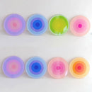 5pcs Acrylic Anti Slip Coaster Porta Vasostable Mat Cup Holders Gradient Color Cocinas Accesorios Kitchen Drink Coasters-Letifly Lights and Decor