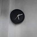 Ins Quiet Wall Clock 8inch Non-Ticking Punch-Free Corner Wall Clock Wall Decor Bedroom Technology Luxury Art Home Decoration-Letifly Lights and Decor