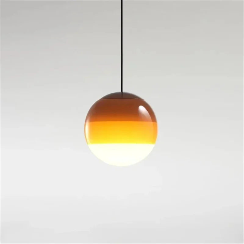 Modern Creative Colored Glass Ball LED Chandelier Restaurant Living Room Bedroom Hotel Art Pendant Lamp Home Decor Light Fixture-Letifly Lights and Decor