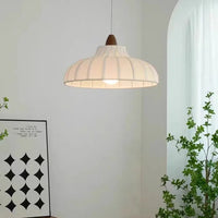 Wabi Sabi Fabric Pendant Lights for Dining Rooms Living Rooms Bedrooms Apartment Ceiling Lights Modern Atmosphere Room Decor-Letifly Lights and Decor