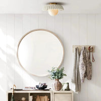 Nordic Family Farmhouse Ceiling Light Flower Ceiling Lamp Suitable Corridors,cloakrooms,porches,bedrooms,foyers Lighting Fixture-Letifly Lights and Decor