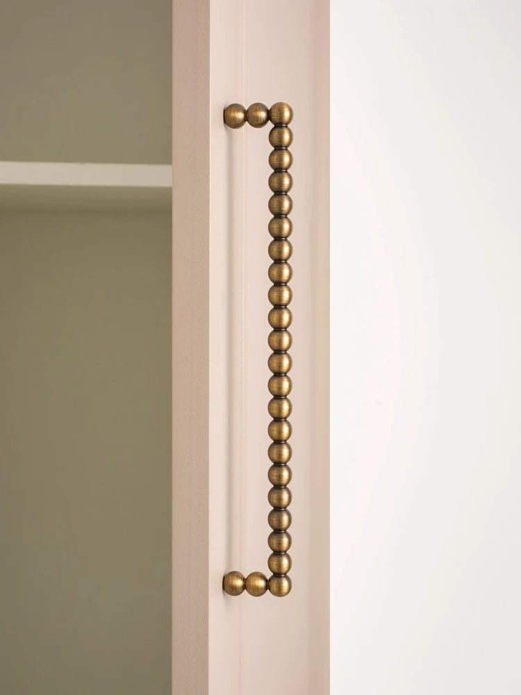 Tinhob Solid Brass Small Round Ball Handle Cabinet Wardrobe Drawer Knobs/ Shoe Cabinets for Drawers Kitchen Handles Accessories-Letifly Lights and Decor