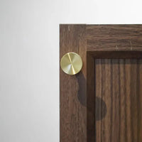 Letifly Lights & Decor - Soren Disc Cabinet Knob - Solid brass round cabinet knob with disc-shaped face in multiple finishes