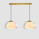 Danish Jelly Glass Lustre Pendant Lights Modern Simple Bedroom Bedside Hanging Lamp Living Room Glass Dining Room Home Decor-Letifly Lights and Decor