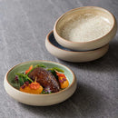 KINGLANG 1pcs 3Colors Creative Kiln Glaze Ceramic Plate Japanese Sushi Sashimi Plate Dish Salad Plate-Letifly Lights and Decor