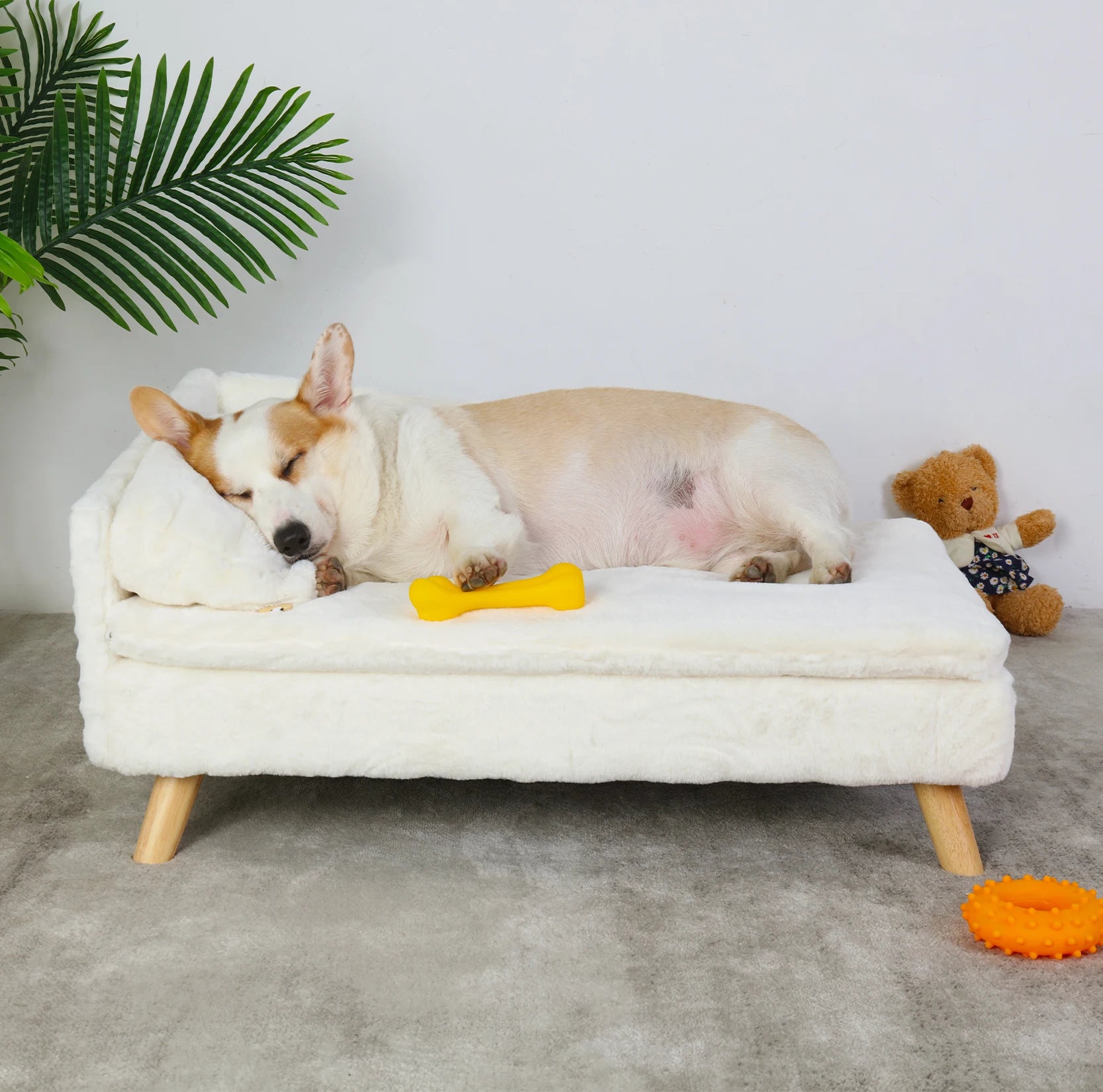 Snug Nest Elevated Pet Sofa Bed-Letifly Lights and Decor