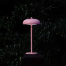 Rechargeable LED table lamp with touch dimmer portable bedside night light dome design
