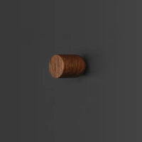 Wood Round Pull Knobs Natural Wooden Dresser Drawer Wardrobe Handle and Knobs For Cabinet Handle Furniture Hardware-Letifly Lights and Decor