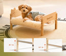 Woodland Cat & Dog Lounge Bed-Letifly Lights and Decor