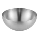 stainless steel gold silver serving bowl brushed metallic modern kitchen tableware