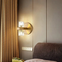 Postmodern Bedroom Bedside Wall Lamp American Aisle Corridor Study Room Living Room Background Decoration Led Indoor Lighting-Letifly Lights and Decor