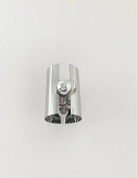 Letifly Lights & Decor - Chrome Nebula Sconce - Modern Chrome Wall Sconce Glass Orb Bauhaus Style Ambient Lighting