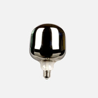 Letifly Lights & Decor - The Smoke Spiral Filament Bulb - Mirror gray LED filament bulb with decorative spiral filament and warm ambient glow