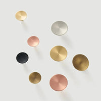 Letifly Lights & Decor - Soren Disc Cabinet Knob - Solid brass round cabinet knob with disc-shaped face in multiple finishes