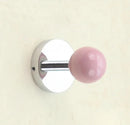 Ceramic Ball Wall Mounted Hook Towel Hooks For Bathroom Clothes Coat Hanger Punch/No Punch Dual Purpose Bedroom Door Hooks Diy-Letifly Lights and Decor