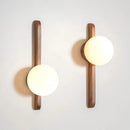 Moonlight Creative Wall Lights Walnut Wood Wabi-sabi Modern Sconce Lamps Home Decor Living Dining Room Bedroom Study Corridor-Letifly Lights and Decor