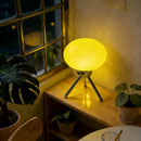 Bauhaus Mid-Century Glass Mushroom Table Lamp Nordic Ins Girls Style Retro Modern Bedroom Bedside Ambient Decor Light-Letifly Lights and Decor