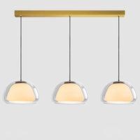 Danish Jelly Glass Lustre Pendant Lights Modern Simple Bedroom Bedside Hanging Lamp Living Room Glass Dining Room Home Decor-Letifly Lights and Decor