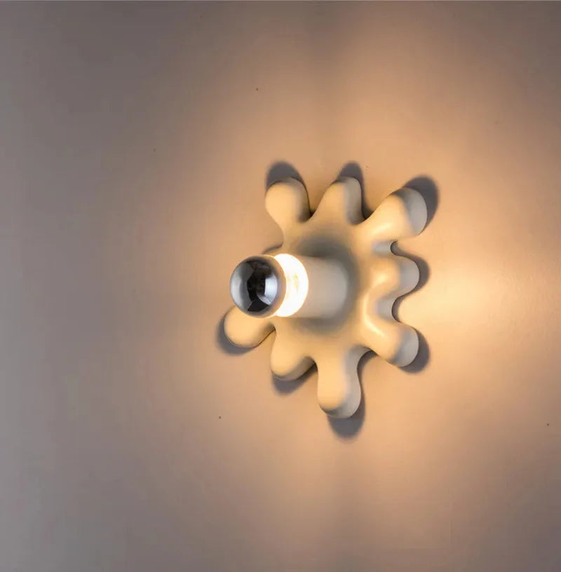Sunflower Wall Lamp Creative Bedroom Bedside Corridor Balcony Living Room Background Wall Lamp Interior Decoration Lamps E14-Letifly Lights and Decor