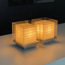 Nordic Minimalist Wabi Sabi Rice Paper Table Lamp Living Room Bedroom Home Decor Indoor Lighting Study Bedside Reading Light-Letifly Lights and Decor