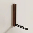 Wood Clothes Hanger Wall Mounted Drying Rack, Collapsible Design, and Invisible Clothing Organizer for Efficient Space Saving-Letifly Lights and Decor