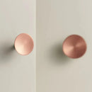 Letifly Lights & Decor - Soren Disc Cabinet Knob - Solid brass round cabinet knob with disc-shaped face in multiple finishes