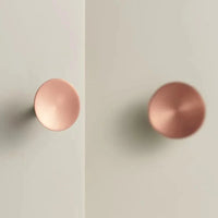 Letifly Lights & Decor - Soren Disc Cabinet Knob - Solid brass round cabinet knob with disc-shaped face in multiple finishes