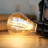 Vintage Edison Led Bulb G95 Dimaond 4W Led Filament 2700Kelvin Warmth Glow Specialty Decorative Light Bulb 110V 220V-Letifly Lights and Decor