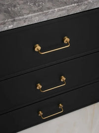 Antique Brass Furniture Handles with Backplate Wardrobe Kitchen Cupboard Cloakroom Bedside Cabinet Handle Bedroom Accessories-Letifly Lights and Decor