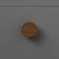Wood Round Pull Knobs Natural Wooden Dresser Drawer Wardrobe Handle and Knobs For Cabinet Handle Furniture Hardware-Letifly Lights and Decor
