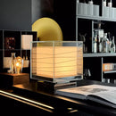 Nordic Minimalist Wabi Sabi Rice Paper Table Lamp Living Room Bedroom Home Decor Indoor Lighting Study Bedside Reading Light-Letifly Lights and Decor