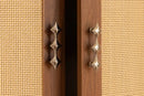 Letifly Lights & Decor - Nova Cabinet Pull - Solid Brass Cabinet Handle Polished Titanium Silver Star Pull Hardware