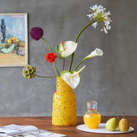 Glass Vase Color Irregularity Hydroponic Vessel Flower Vase Floral Arrangement Terrarium Home Decoration Accessories