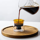 Heat Resistant High Borosilie Glass Double Layered Coffee Tea Cup Ins Sle Wine Glass Tasting Cup Water Cup AroN Colored-Letifly Lights and Decor