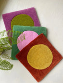 Handmade Colorful Tufting Seat Cushion Soft Square Chair Sofa Pad Hanging Wall Decoration Tapestry Home Office Warm Decor-Letifly Lights and Decor