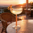 200ml Elegant Champagne Coupes Yellow Amber Green Purple Black Beaded Stem Glass Goblet Cocktail Glass Cup Beverage Drinkware-Letifly Lights and Decor