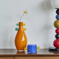 Color Gradient Glass Vase