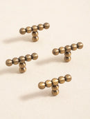 Tinhob Solid Brass Small Round Ball Handle Cabinet Wardrobe Drawer Knobs/ Shoe Cabinets for Drawers Kitchen Handles Accessories-Letifly Lights and Decor