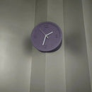 Ins Quiet Wall Clock 8inch Non-Ticking Punch-Free Corner Wall Clock Wall Decor Bedroom Technology Luxury Art Home Decoration-Letifly Lights and Decor
