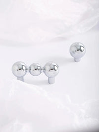 Furniture Handles Bedroom Brass French Silver Wardrobe Door Handle Cabinet Door Shoe Cabinet Drawer Kitchen Brass Small Handles-Letifly Lights and Decor