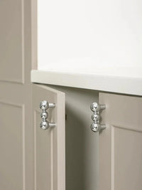 Furniture Handles Bedroom Brass French Silver Wardrobe Door Handle Cabinet Door Shoe Cabinet Drawer Kitchen Brass Small Handles-Letifly Lights and Decor