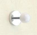 Ceramic Ball Wall Mounted Hook Towel Hooks For Bathroom Clothes Coat Hanger Punch/No Punch Dual Purpose Bedroom Door Hooks Diy-Letifly Lights and Decor
