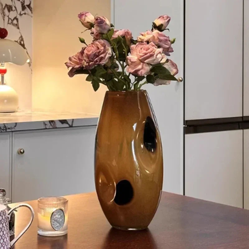 Amberfield Polka Vase