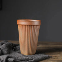 Ceramic Coffee Cup Vertical Stripe Mug