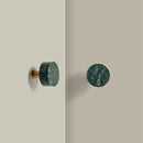 Brass Marble Crystal Stone Furniture Handles White Green Long Round Pulls Cupboard Dresser Drawer Cabinet Knobs-Letifly Lights and Decor