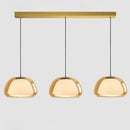 Danish Jelly Glass Lustre Pendant Lights Modern Simple Bedroom Bedside Hanging Lamp Living Room Glass Dining Room Home Decor-Letifly Lights and Decor