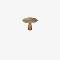 Letifly Lights & Decor - Soren Disc Cabinet Knob - Solid brass round cabinet knob with disc-shaped face in multiple finishes