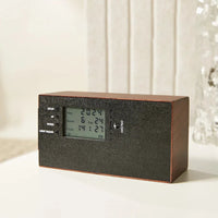 European Style Table Clocks with Calendar Mechanical Page Turning Clock Retro Desktop Clock for Home Living Room Office Decor-Letifly Lights and Decor