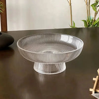 Hammered Glass Fruit Bowl